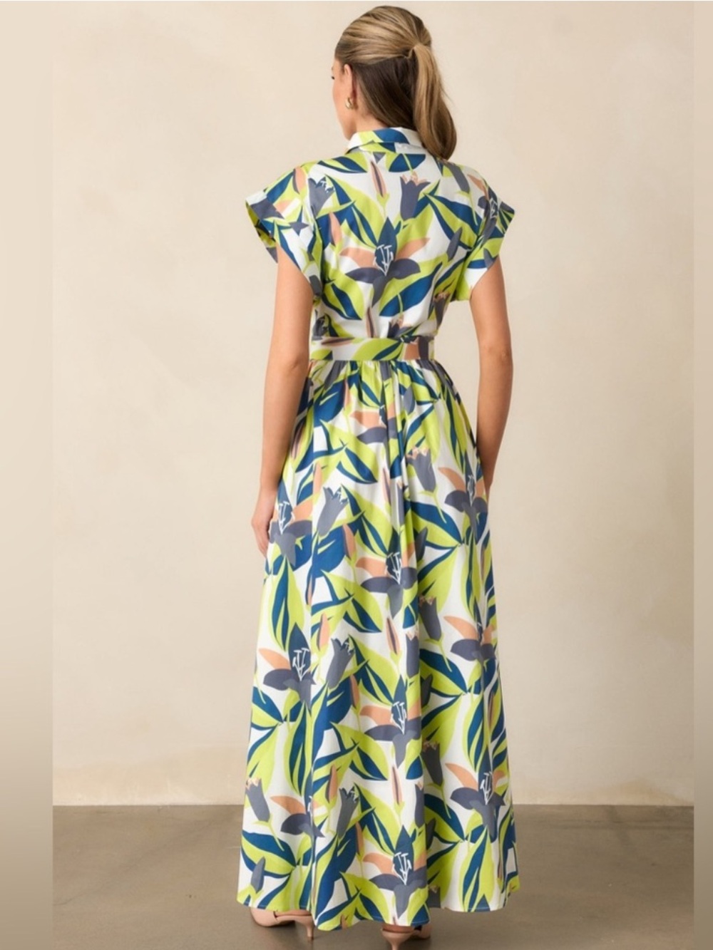 Prosperina Anthropologie Jocelyn Floral Maxi Dress NWT $232 - Picture 6 of 13